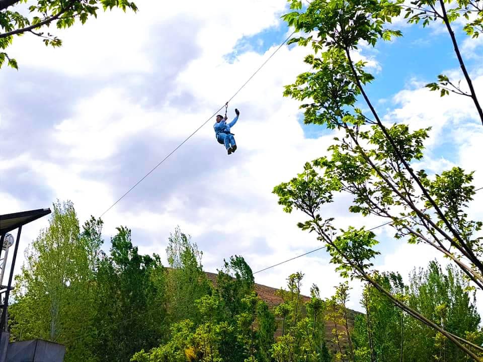 zipline - أنشطة