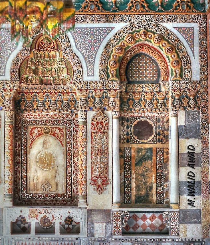 زخارف بيت نظام - stunning interior of Nizam House