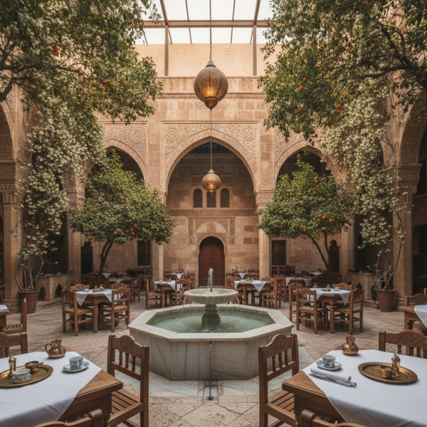 8 Restaurants and Cafes Inside Traditional Damascene Houses